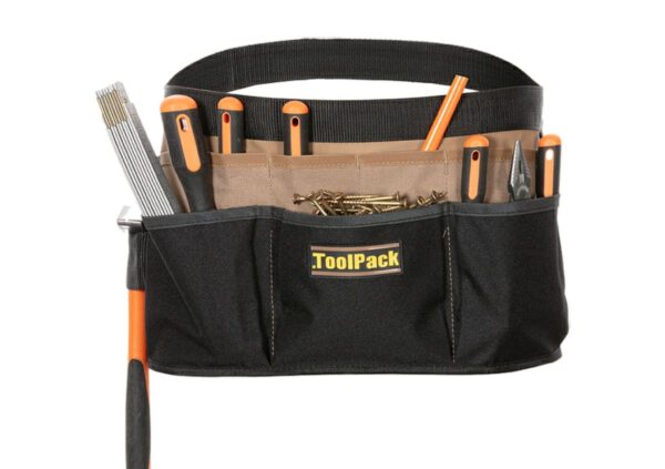 ToolPack Klassiek Spijker & Gereedschapsschort, Verstelbare Draagriem - Afbeelding 2