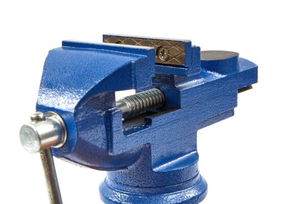 HBM 60 mm Bankschroef Met Tafelklem - Draaibaar - Image 3