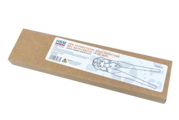HBM Automatische Kabelkrimptang Met Ratelfunctie 10 – 50 mm2. - Afbeelding 6