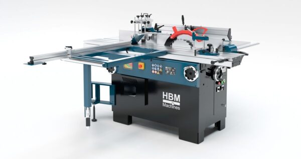 HBM 5 in 1 houtbewerkingsmachine 12 inch - Afbeelding 2