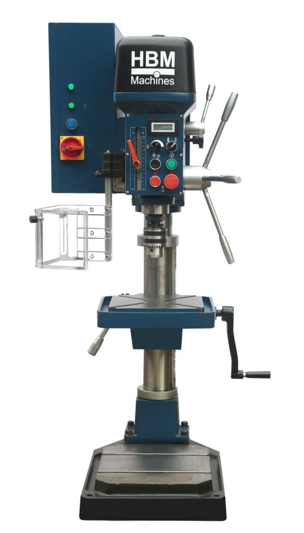 HBM industriële variabele Kolomboormachine 25 mm, 230 Volt - Afbeelding 2