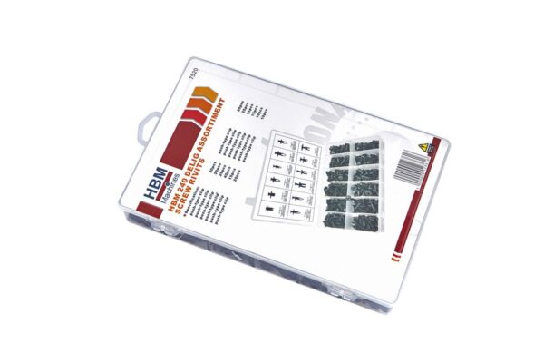 HBM 240 Delige Assortiment Screw Rivits - Image 3