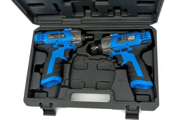 HBM accu slagmoersleutel en slagschroevendraaier 10.8 Volt - Image 8