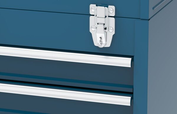 HBM gereedschapskist met 3 laden, blauw - Afbeelding 4