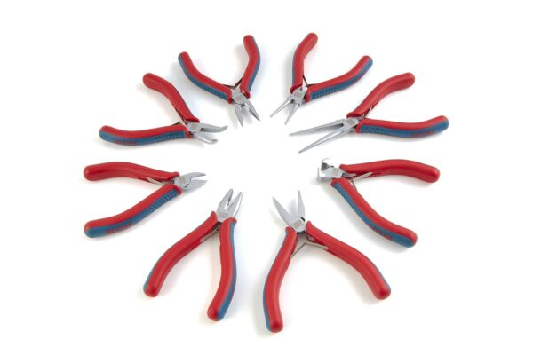HBM Professionele 8 Delige Precisie Tangenset - Afbeelding 2