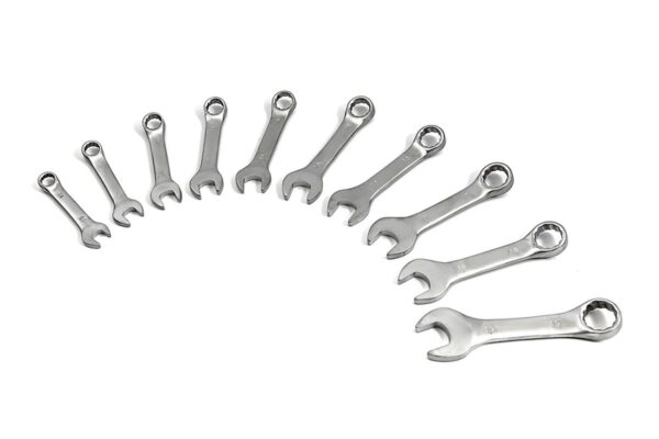 HBM 10 Delige Korte Metrische Steek – Ringsleutelset - Image 3