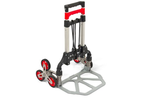 HBM 75 kg volledig opvouwbare steekwagen voor trappen - Afbeelding 3