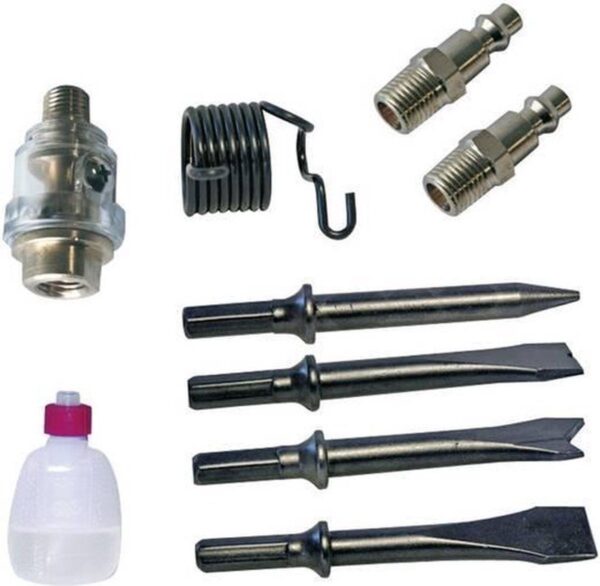 Stanley pneumatische hamerkit 1/4 inch 10-delig - Afbeelding 3