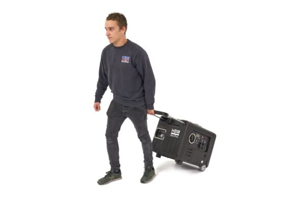 HBM 4000 Watt Inverter Generator, Aggregaat Met 223 cc Benzinemotor 2 x 230 V / 2 x 12 V - Afbeelding 7