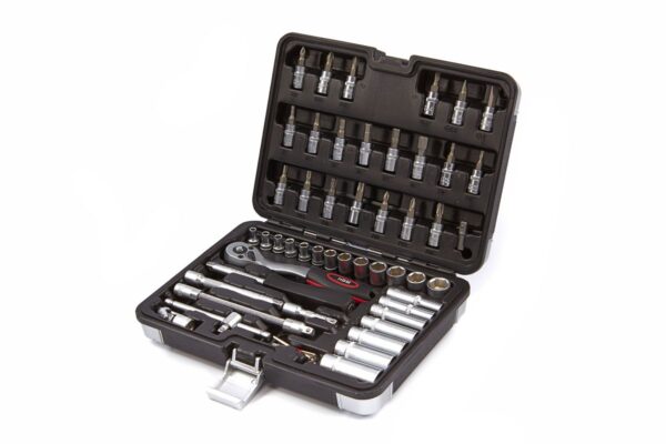 HBM 53 Delige 1/4 inch Doppenset inclusief Lange Doppen