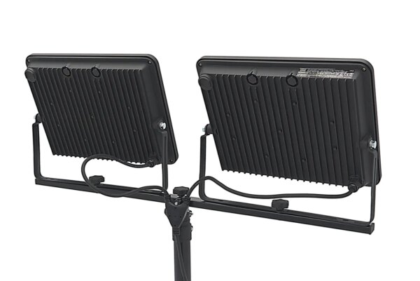 HBM dubbele LED bouwlamp 2 x 200W 2 x 20.500 lumen met statief 5000K - Afbeelding 7