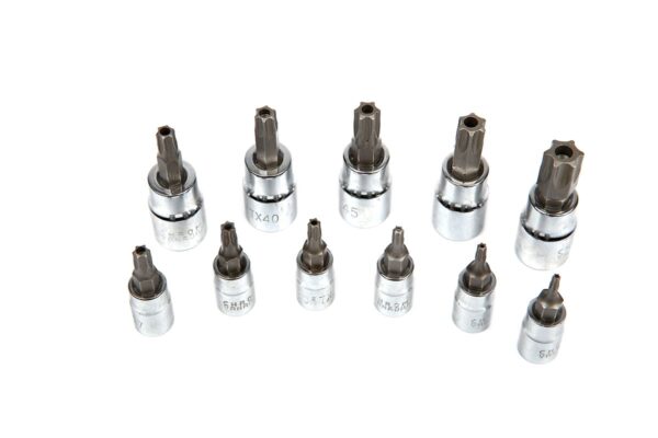 HBM 11 Delige Profi 1/4 en 3/8 inch TORX Doppenset T8 – T55 - Image 2