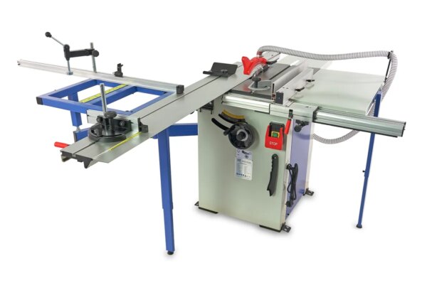 HBM 1600 Professionele Paneelzaag, Cirkelzaagtafel met Roltafel - Afbeelding 7