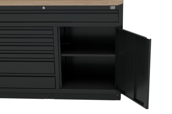 HBM modulair werkplaatssysteem 6-delig, zwart - Bild 7