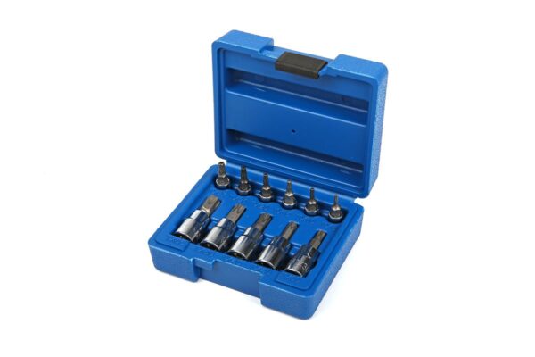 HBM 11 Delige Profi 1/4 en 3/8 inch TORX Doppenset T8 – T55