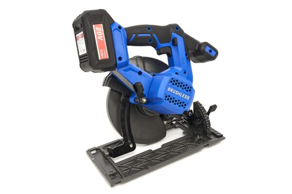 HBM Professionele Koolborstelloze Accu Cirkelzaag 165 mm 20 Volt 4,0AH - Afbeelding 5