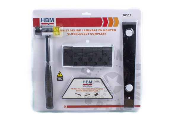 HBM 23 Delige Laminaat en Houten Vloerlegset Compleet - Afbeelding 2