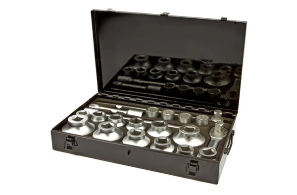 HBM 21 Delige 1 inch Doppenset