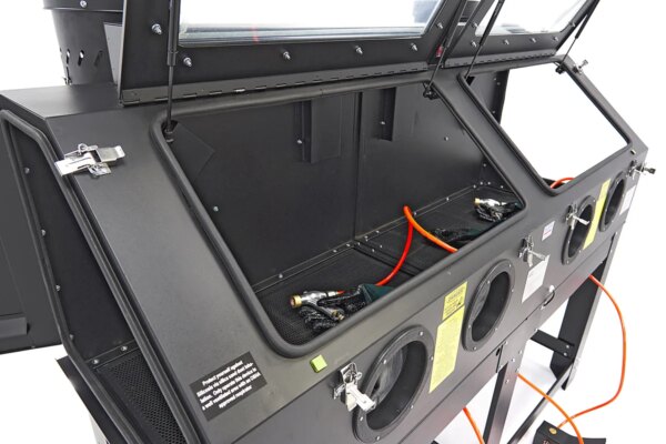 HBM SBC 880 Dubbele Straalcabine Met 2 Afzuigers - Image 15