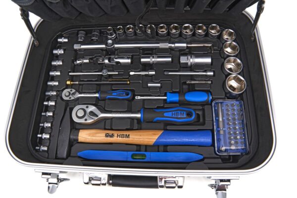 HBM 228 Delige Professionele Gereedschapskoffer, Gereedschapsset - Afbeelding 13