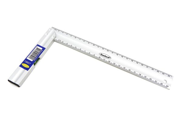 HBM 150 mm. Aluminium Blokhaak, Winkelhaak met Waterpas - Afbeelding 5
