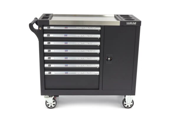 HBM XL Premium Gevulde Gereedschapswagen met Deur - 274 Delig - Afbeelding 18