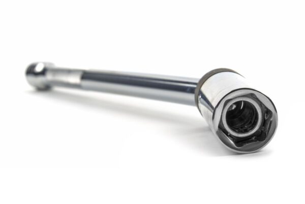 HBM Bougiesleutel Magnetisch Met Kniegewricht Extra Lang 3/8 inch Opname - Afbeelding 4