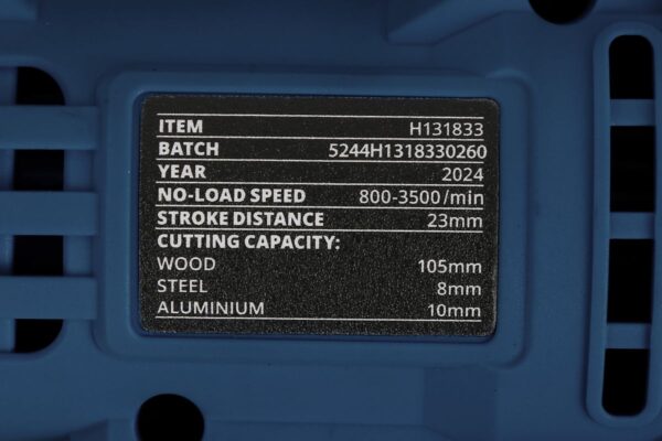 HBM accu decoupeerzaag 20 Volt - Afbeelding 7