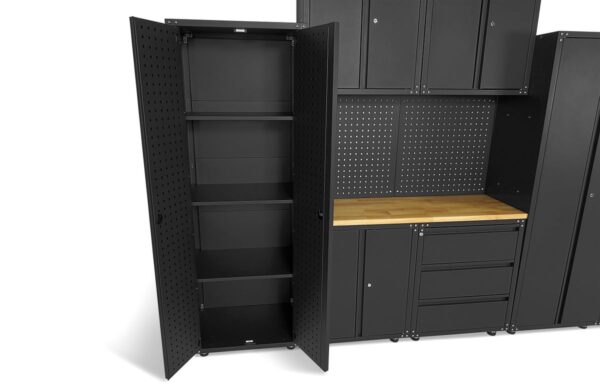 HBM premium werkplaatssysteem, 9-delig, matzwart, model 2 - Afbeelding 7
