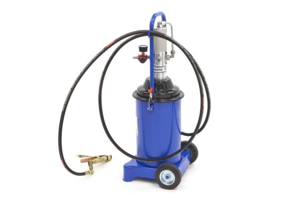 HBM 12 Liter Mobiele Pneumatische Vetpomp 300-400 Bar Persdruk - Image 4