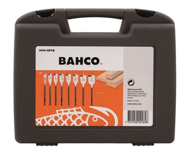 Bahco speedborenset 8-delig, 9529/S8 - Afbeelding 3