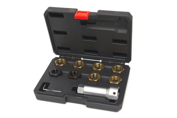 HBM schroefdraad reparatieset voor aandrijfassen 10-delig