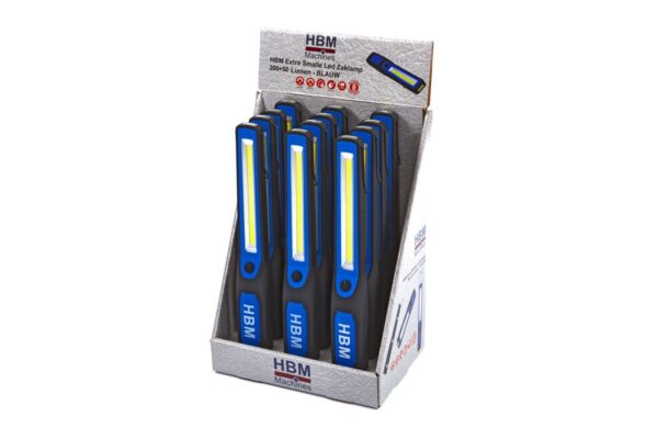 HBM Extra Smalle Led Zaklamp 250 Lumen BLAUW - Bild 8