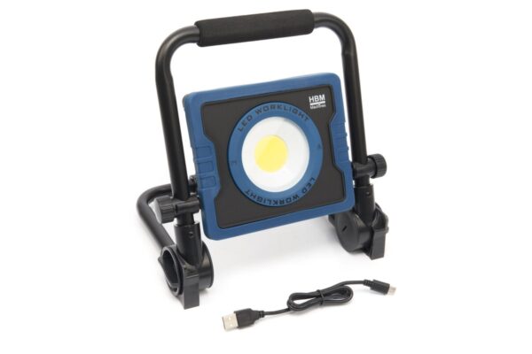 HBM LED accu bouwlamp 30W 3300 lumen 6500K klasse 3 - Afbeelding 2