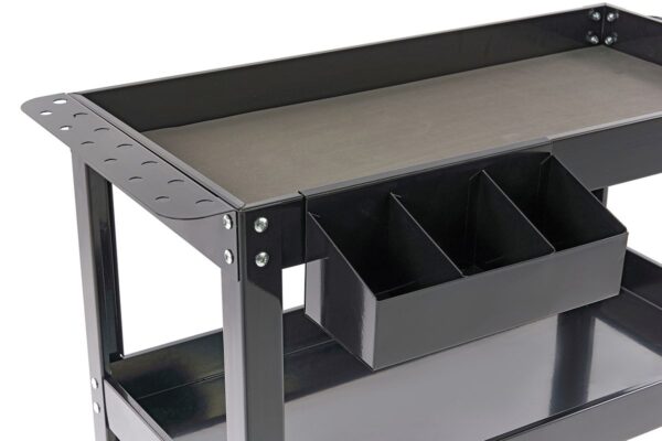 HBM deluxe gereedschapstrolley 3-laags, 76 cm - Afbeelding 4