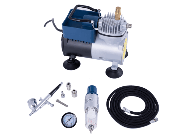 HBM airbrush compressor set, 300W - Afbeelding 4