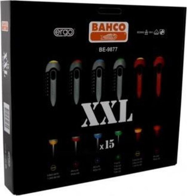 Bahco schroevendraaierset 15-delig, BE-9877 - Afbeelding 4