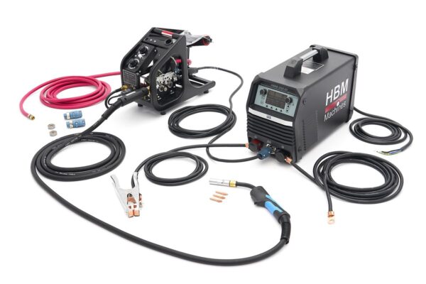 HBM 350 CI Smart Led Lasinverter met Digitaal Display en IGBT Technologie  400 volt – Zwart