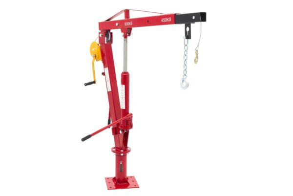 HBM 900 Kilo Hydraulische Aanhangwagenkraan, Laadkraan