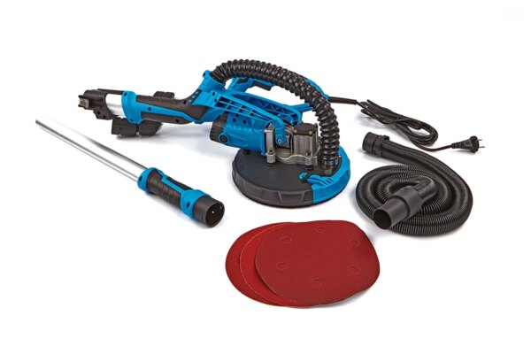 HBM 215 mm wand en plafondschuurmachine - 750 Watt Met LED Lamp - Afbeelding 2