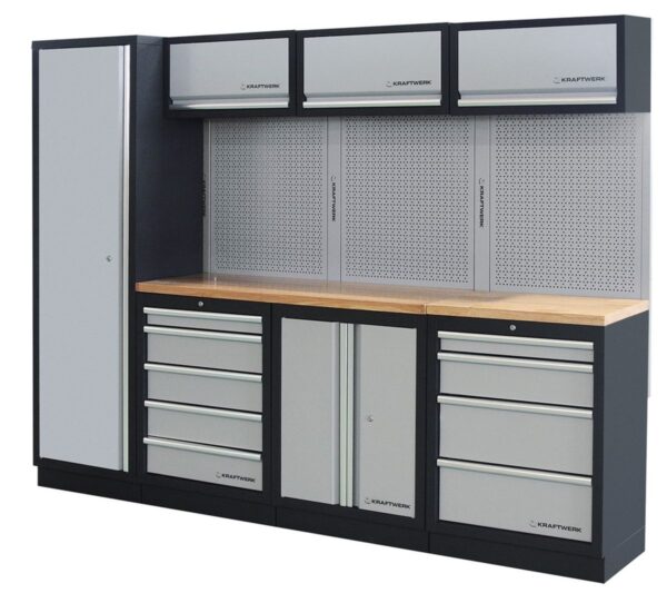 Kraftwerk modulair werkplaatssysteem, 4-delig, 3964B