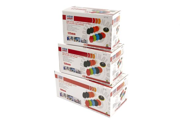HBM Polijstsets met M14 en 6 mm Opname - Afbeelding 3
