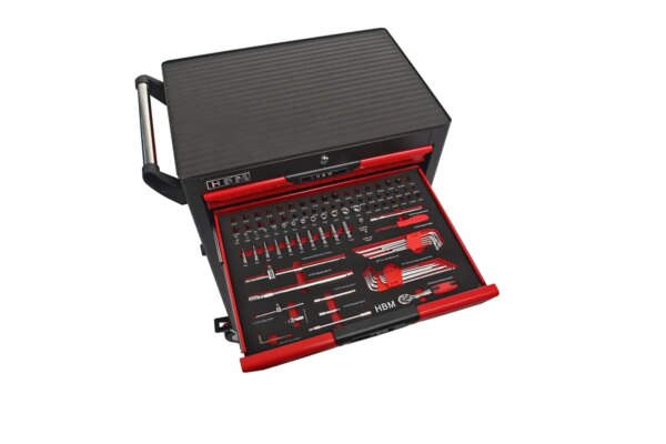 HBM Professionele deluxe gevulde gereedschapswagen - 283 Delig - Afbeelding 6