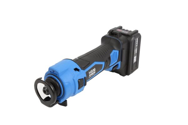 HBM Professionele 18 Volt 5,0 AH Li-ion Gipsfreesmachine en 2 Li-ion Accu's