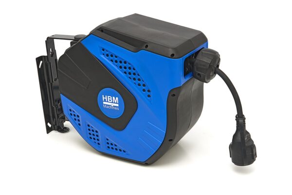 HBM 20 Meter Professionele 3x2,5mm Automatische Stroomhaspel / Kabelhaspel - Afbeelding 2