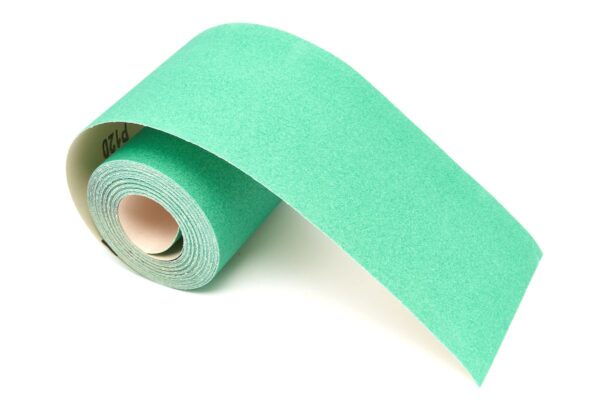 HBM 10 Meter x 115 mm Aluminiumoxide Schuurpapier Rollen - Afbeelding 2