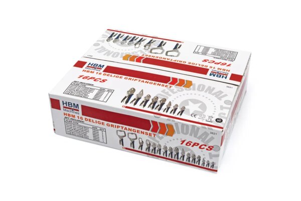 HBM 16 Delige Griptangenset - Afbeelding 4