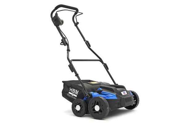 HBM 1500W Verticuteermachine 360 mm inclusief Raker