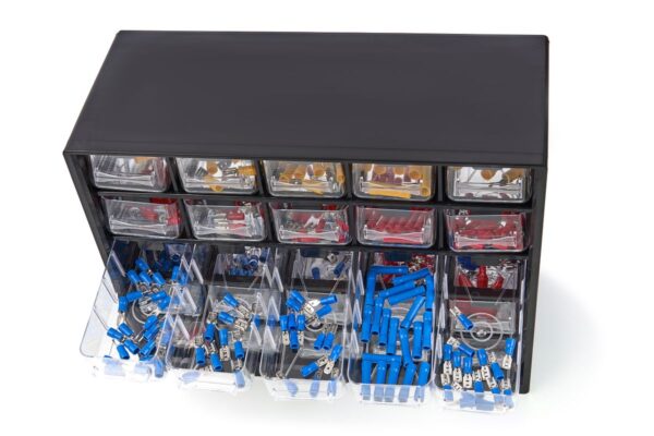 HBM 1012 Delig Kabelschoen Assortiment in 25 Laden Ladenkast - Afbeelding 4