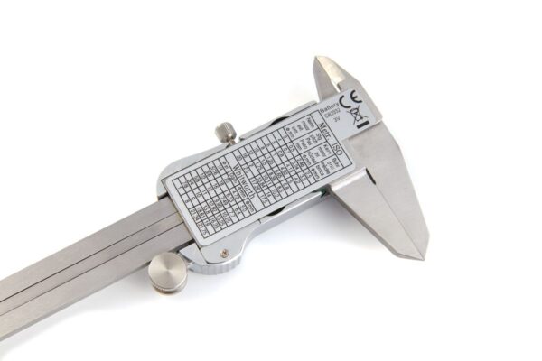 Dasqua IP 54 Professionele 150 mm Digitale Schuifmaat met Groot Scherm en Metalen behuizing - Afbeelding 5